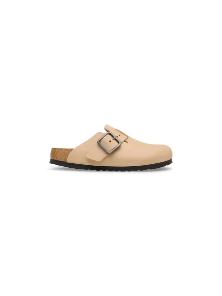 Klapki Birkenstock beżowe