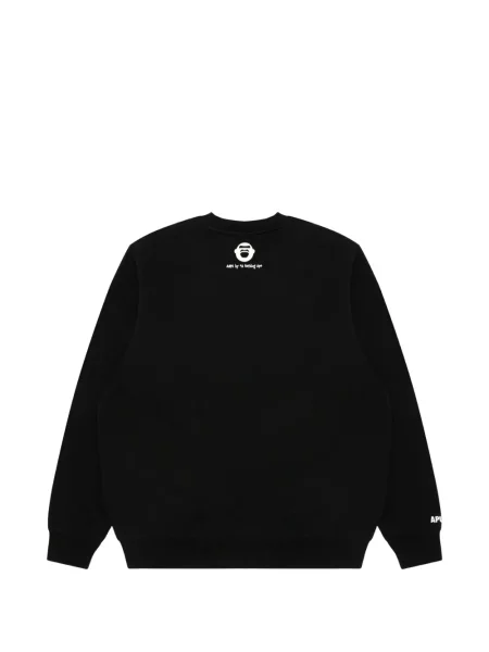 Hanorac Aape By A Bathing Ape cu autograf negru