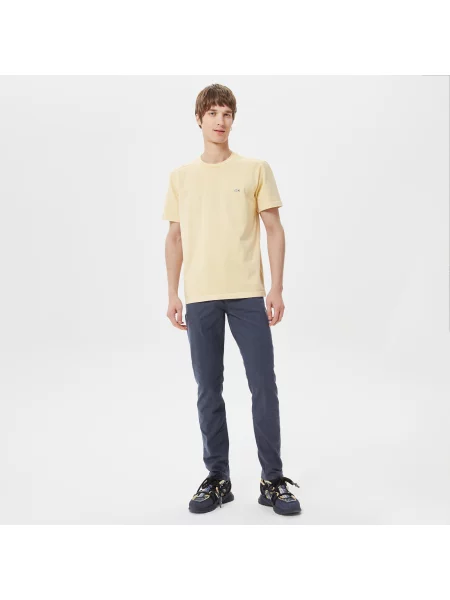 Lacoste Koszulka Unisex Lacoste żółta
