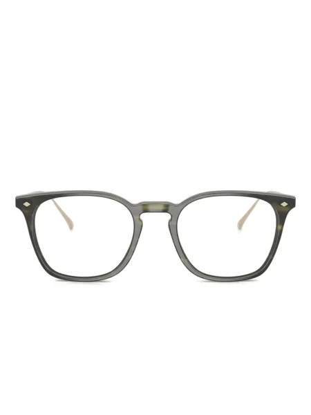 Квадратни слънчеви очила Giorgio Armani зелено