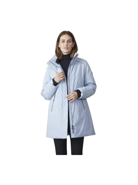 Kurtka Junge z kapturem niebieska