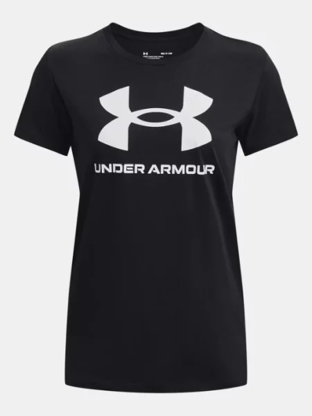 UNDER ARMOUR koszulka t-shirt z logo XS czarna