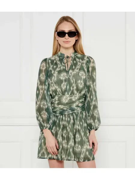 Ba&sh Rochie MINTHE verde