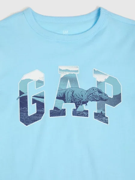 Tricou copii Gap verde
