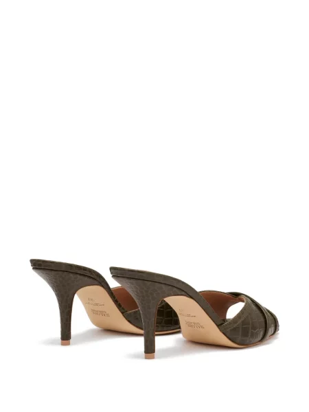 Sandale Malone Souliers cu perle din piele verde