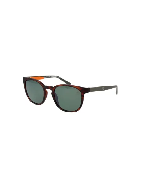 Okulary przeciwsłoneczne Timberland brązowe