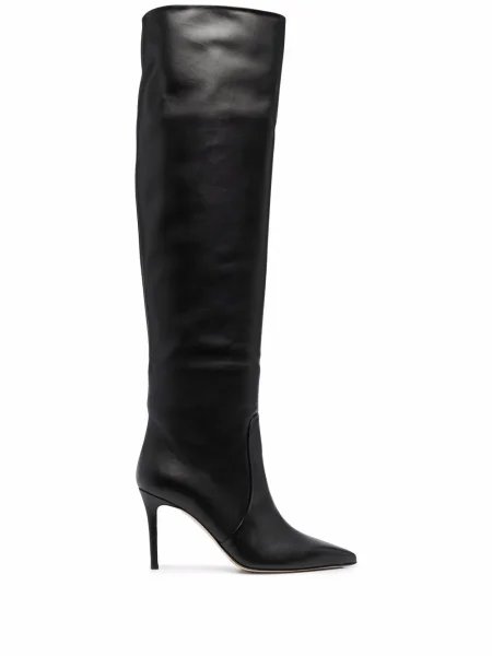 Botine Scarosso din piele negru