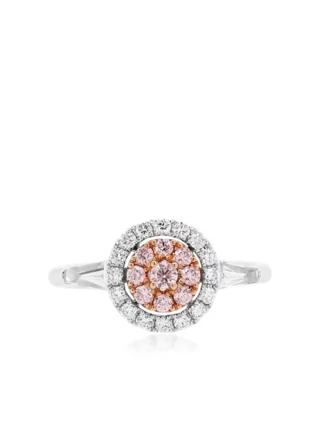 Inel Hyt Jewelry cu model argyle alb