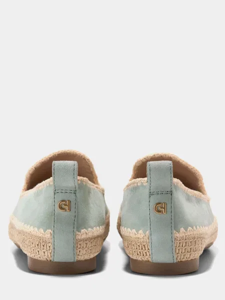 Кожаные лоферы Cole Haan голубые