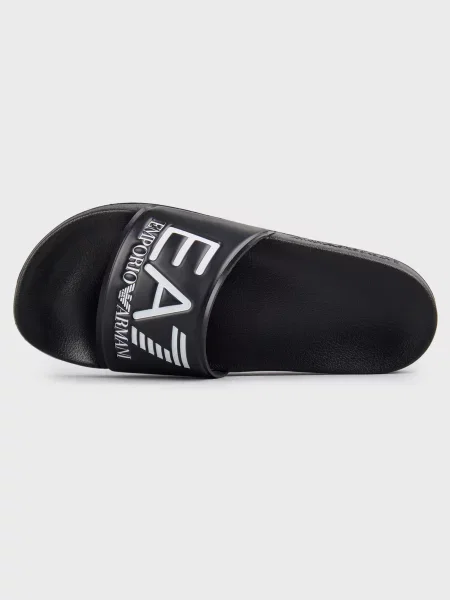 Шлепанцы Ea7 Emporio Armani черные