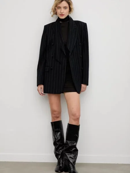 Платье мини Answear.lab коричневое