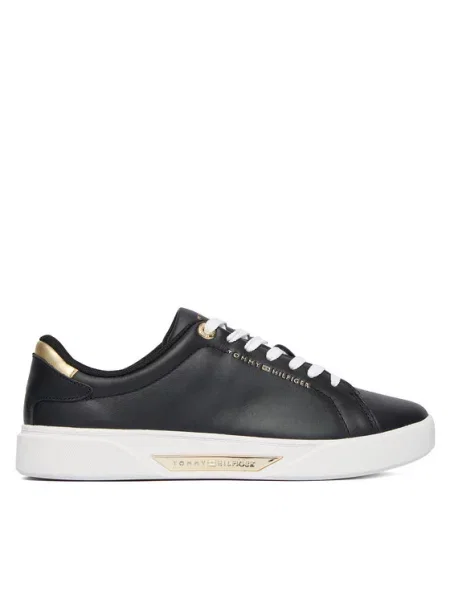 TOMMY HILFIGER Sportbačiai be auliuko ESSENTIAL auksas juoda