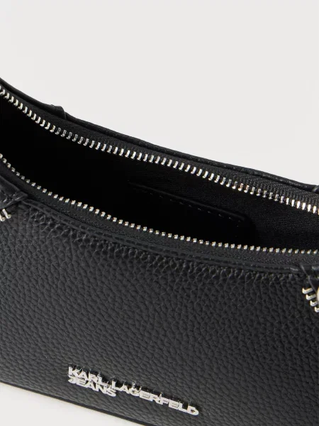 KARL LAGERFELD JEANS Kabelka na rameno REBEL' čierna