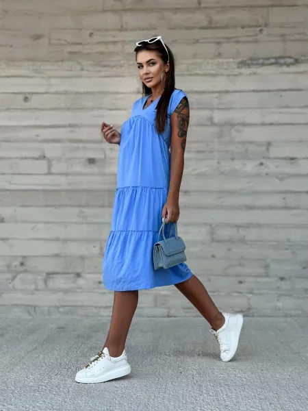 Maksi obleka Mayflies črna