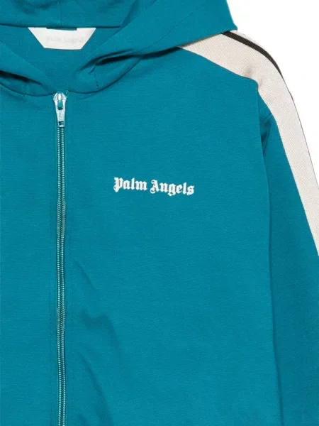 Bluza z kapturem dziecięca Palm Angels niebieska