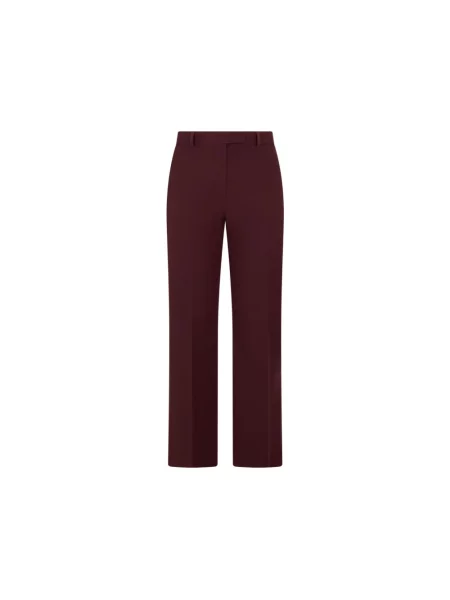Spodnie Max Mara czerwone