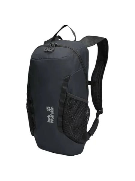 Mały mały plecak Jack Wolfskin z nadrukiem czarny