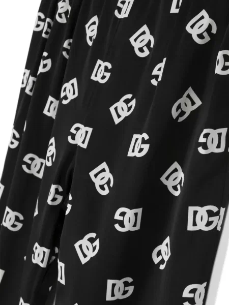 Legginsy dziecięce Dolce And Gabbana czarne