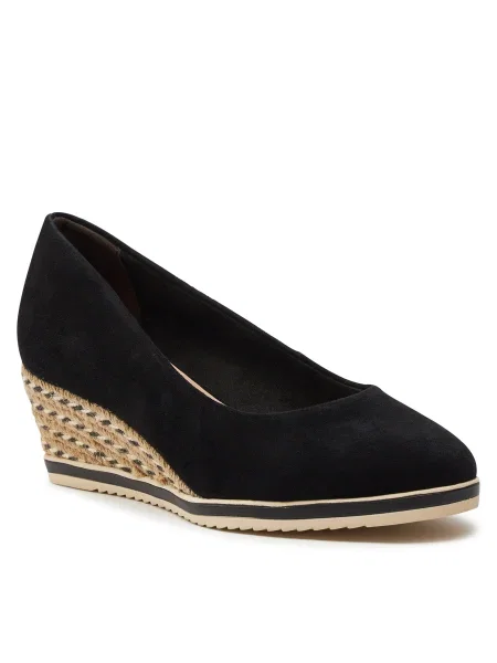 Poltopánky Tamaris čierna