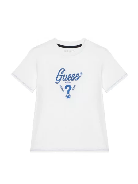 Dětské tričko Guess bílé