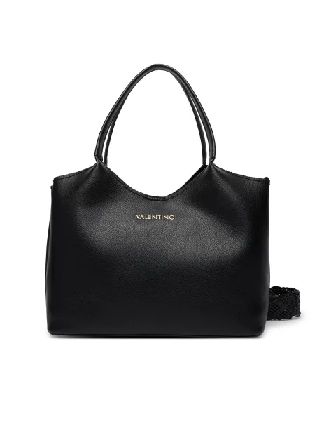 Shopper kabelka Valentino černá