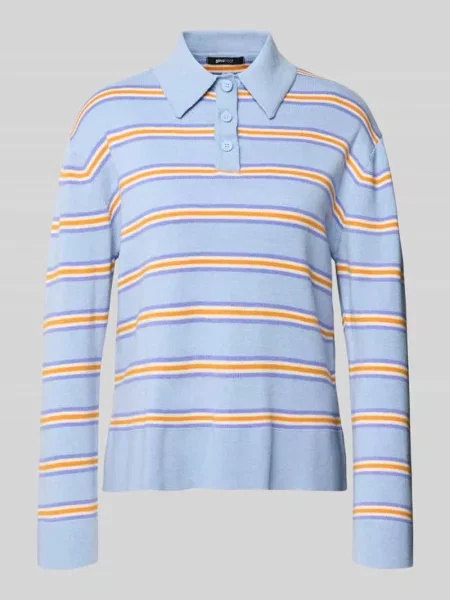 Koszulka polo o kroju regular fit z dodatkiem Gina Tricot