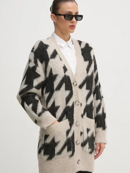 Жилетка с вълна OUI бежово