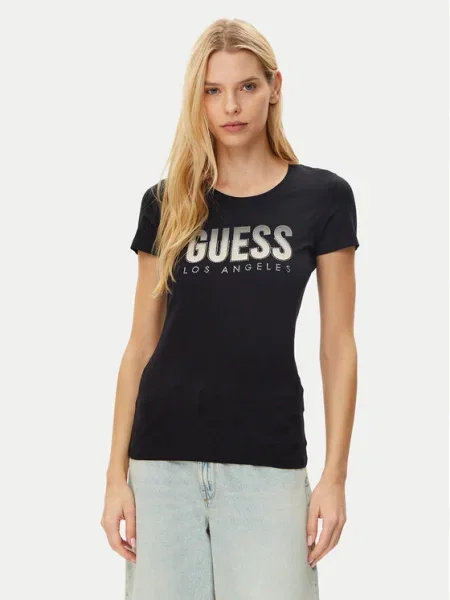 Guess Tricou negru
