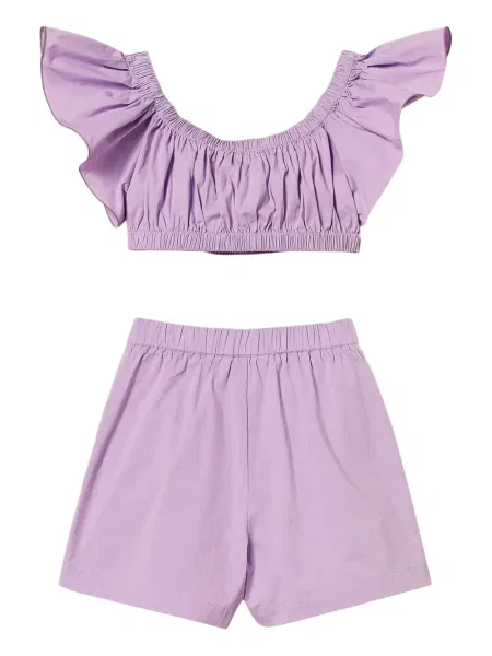 Top dziecięcy Twinset fioletowy
