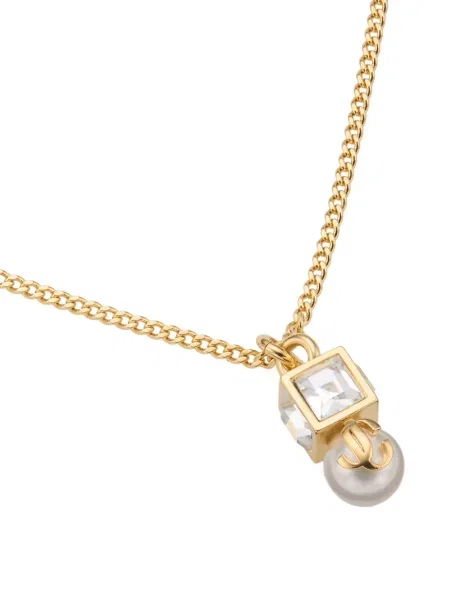Pandantiv Jimmy Choo cu perle auriu
