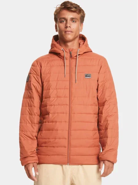 Quiksilver Demisezoninė striukė Scaly Hood Jckt oranžinė