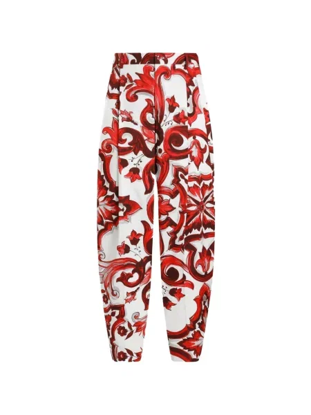 Pantaloni Dolce & Gabbana cu imagine alb