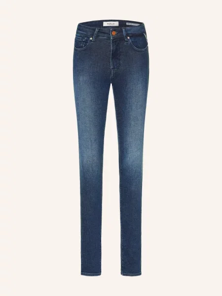 Replay Jeansy Skinny New Luz blau niebieskie