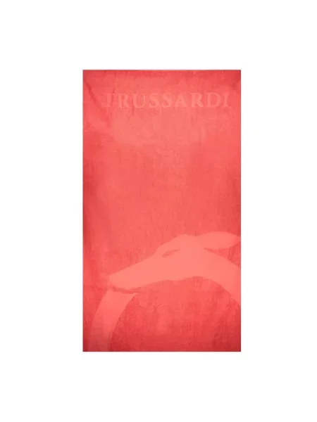 Jeansy Trussardi czerwone