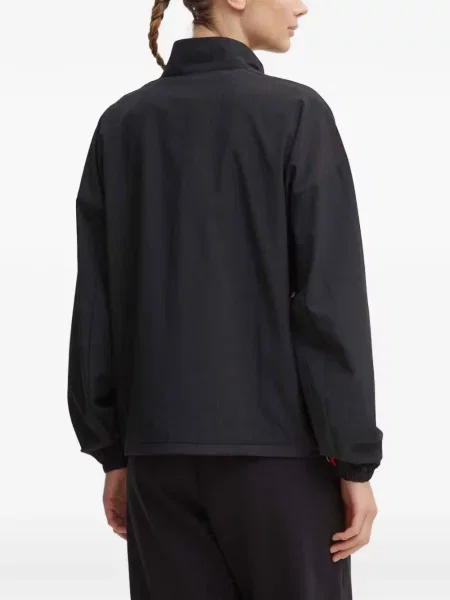 Ριγέ τρέξιμο σετ φόρμας Adidas με σχέδιο γκρι