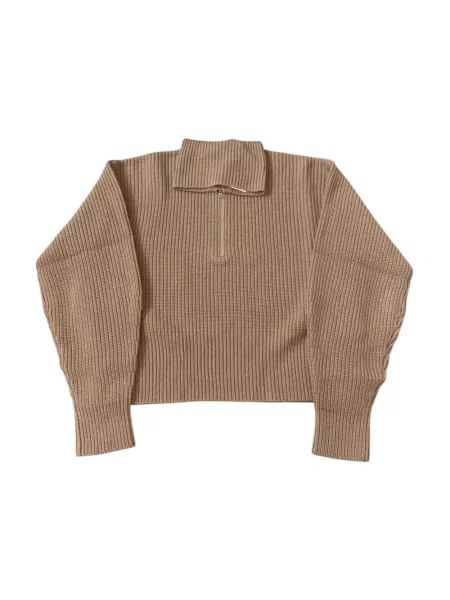 Sweter Max Mara wełniany brązowy