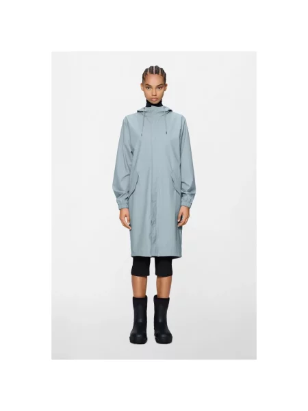 Parka Rains niebieska