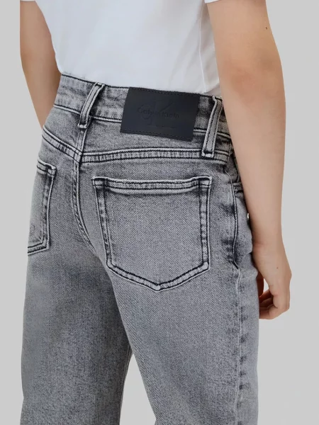 Calvin Klein Jeans дънки за деца Skater сиво