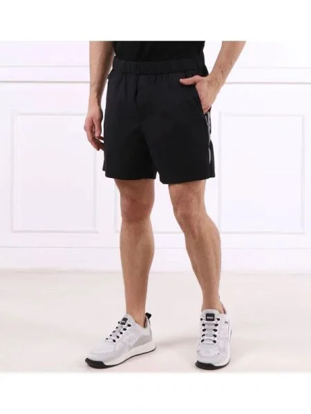 BOSS GREEN Pantaloni scurți 01 negru