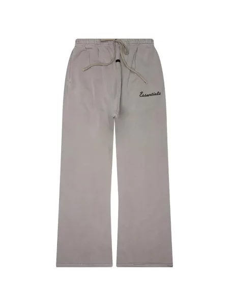 Pantaloni Fear Of God Essentials evazate gri