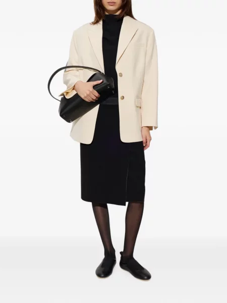 Fustă midi Jil Sander negru