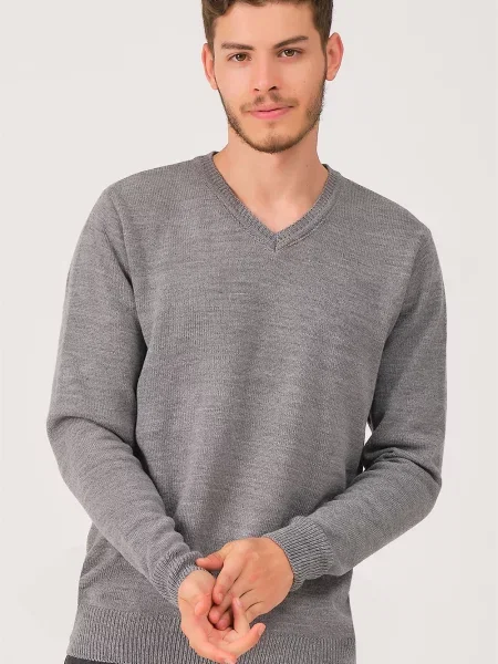 Pulover Dewberry gri