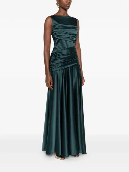 Maxi suknele Chiara Boni La Petite Robe satininis žalia