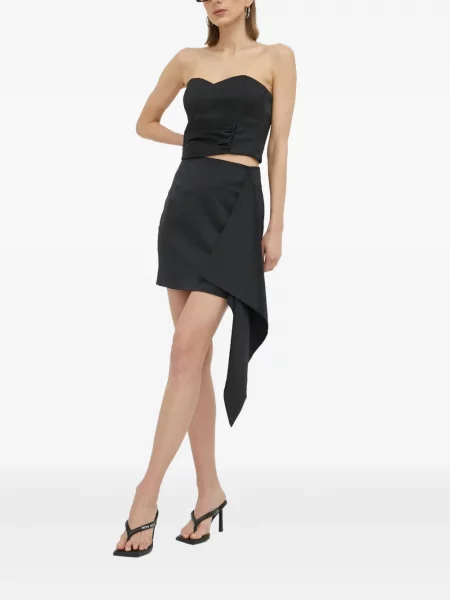 Udrapować spódnica Gestuz czarna