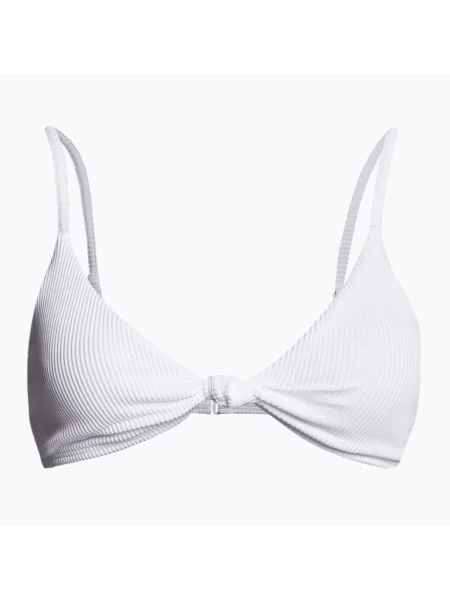 Горна част на бански костюм ROXY Love The Surf Knot bright white бяло