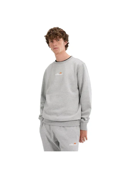 ELLESSE Tréning póló világosszürke / cseresznyepiros fehér