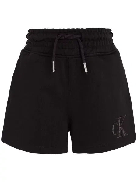 Džínsové šortky Calvin Klein Jeans čierna