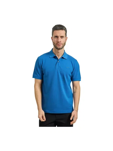 BOSS Polo Pallas niebieski