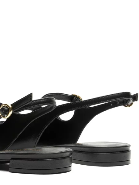 Balerini Stuart Weitzman cu cataramă slingback negru