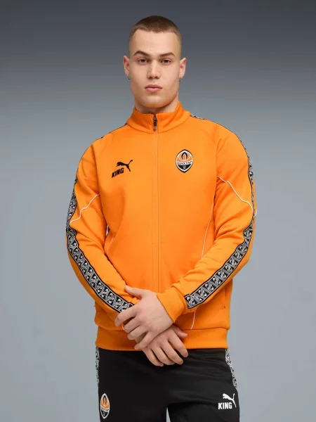 Ветровка Puma оранжевая